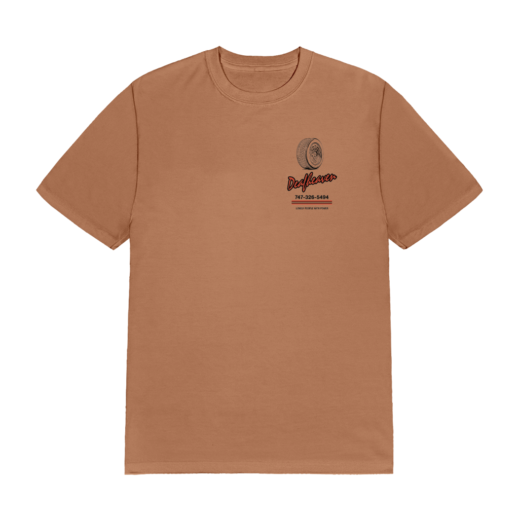 Automotive Brown Tee – Deafheaven