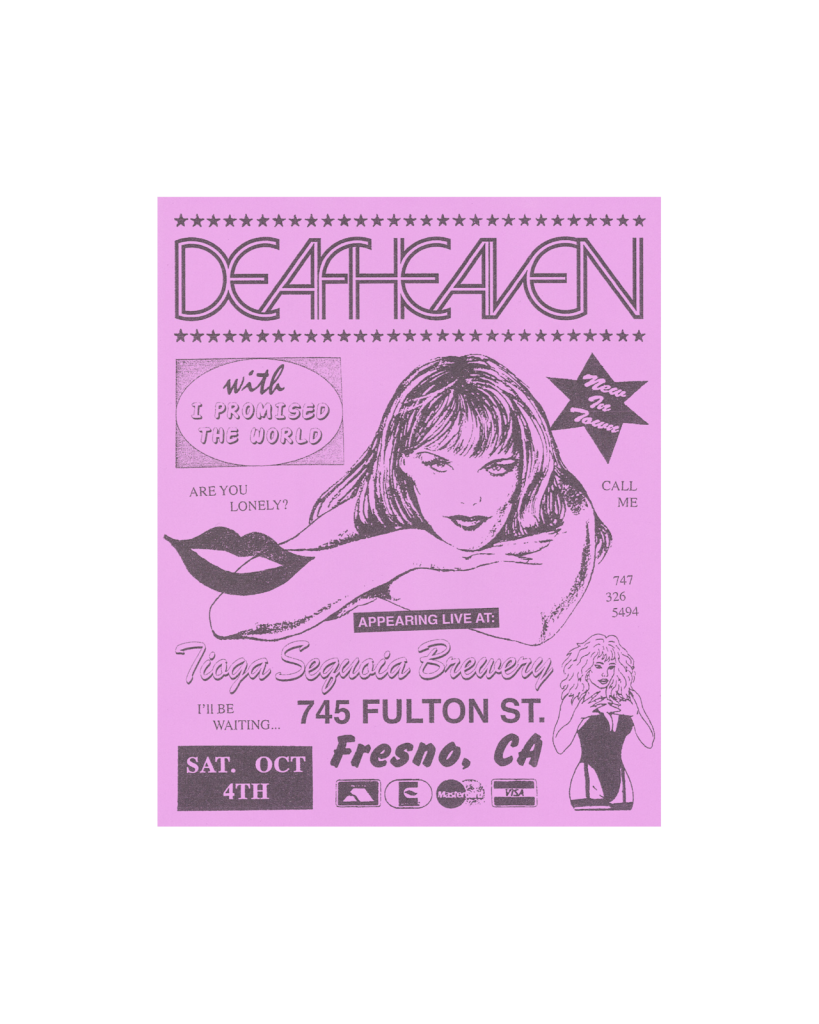 Fresno Tour Poster – Deafheaven