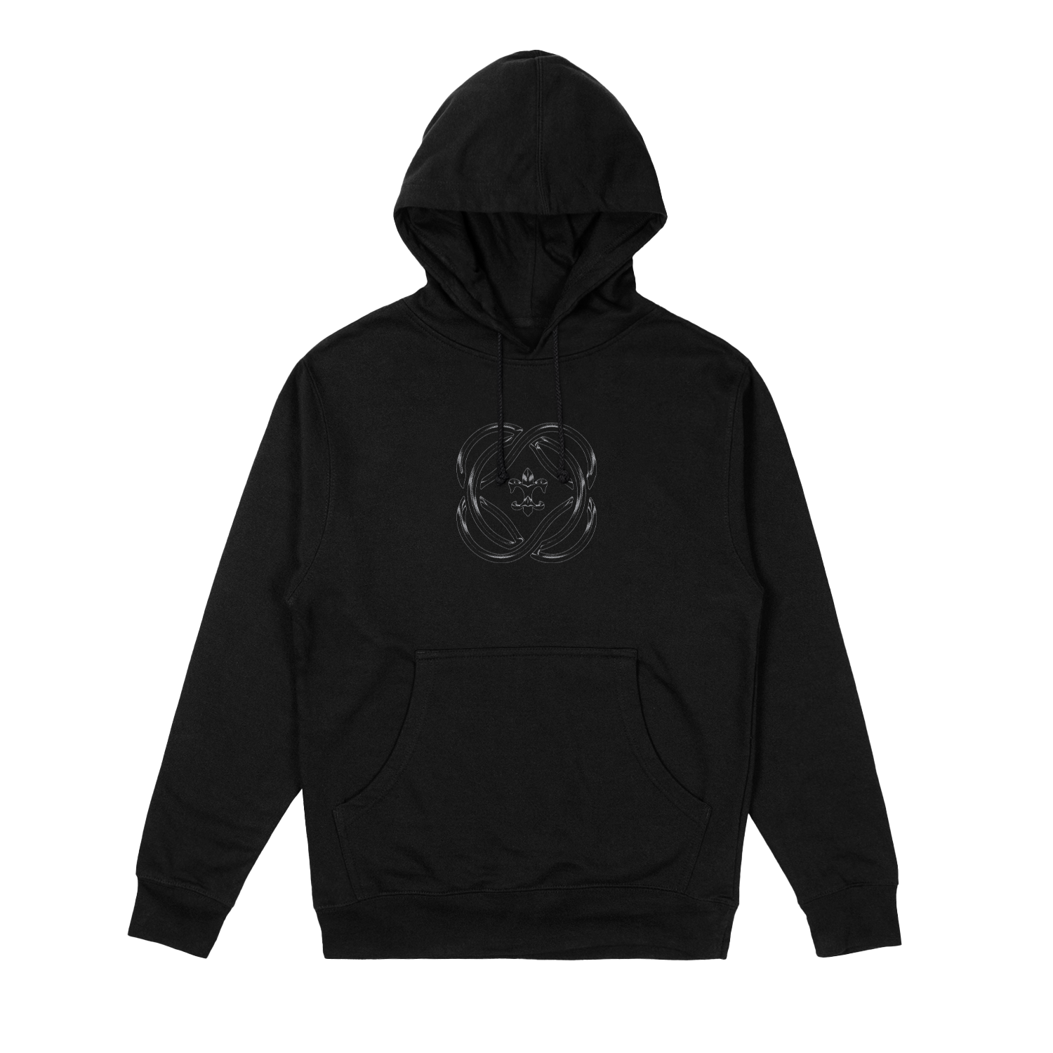 California Rose Raglan Hoodie
